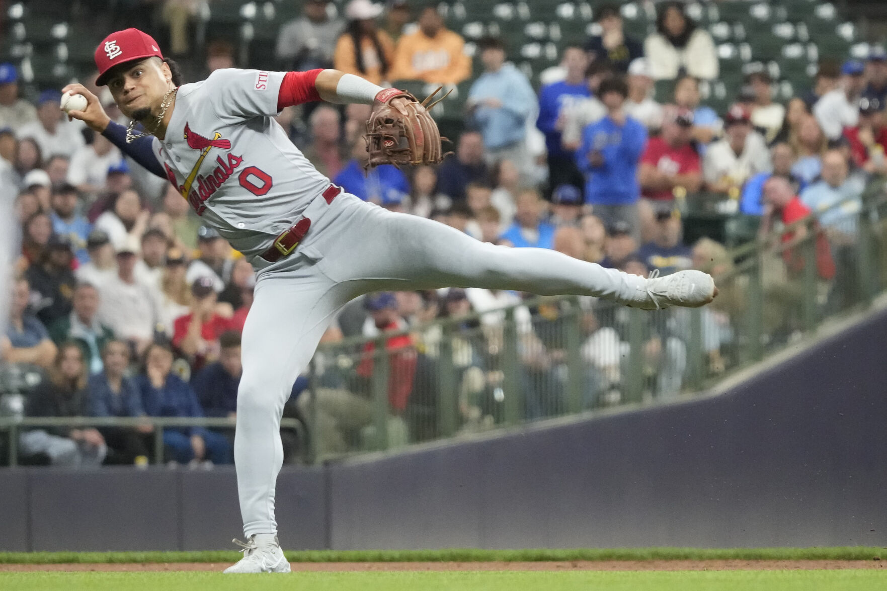 Cardinals Brewers Baseball